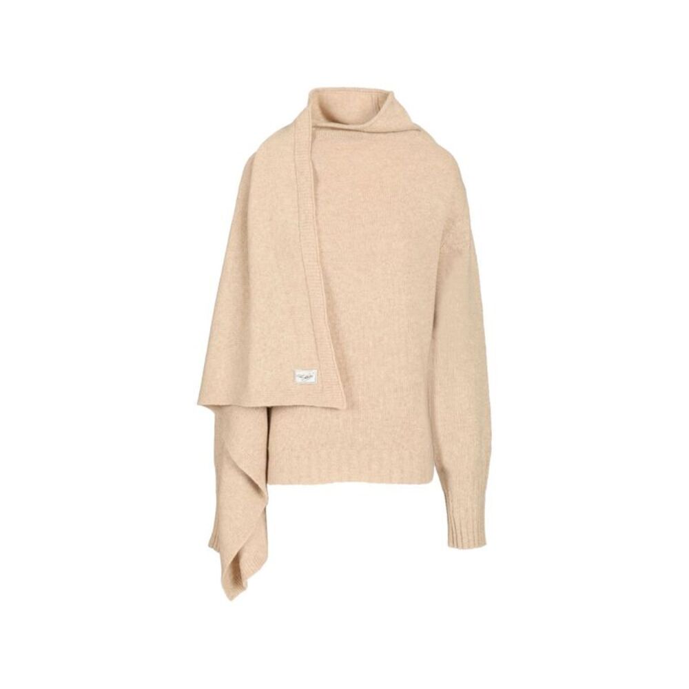 The Attico Women Wool Scarf Sweater